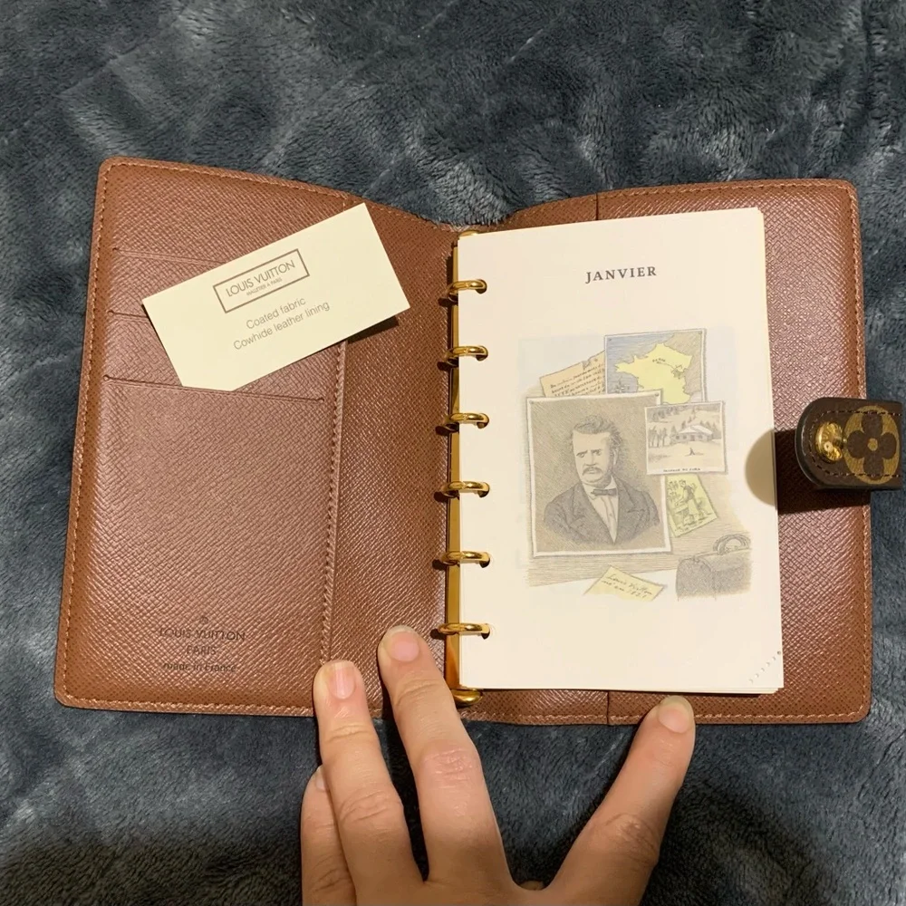 Louis Vuitton PM Agenda Monogram – Excellent Condition 2020 + Inserts